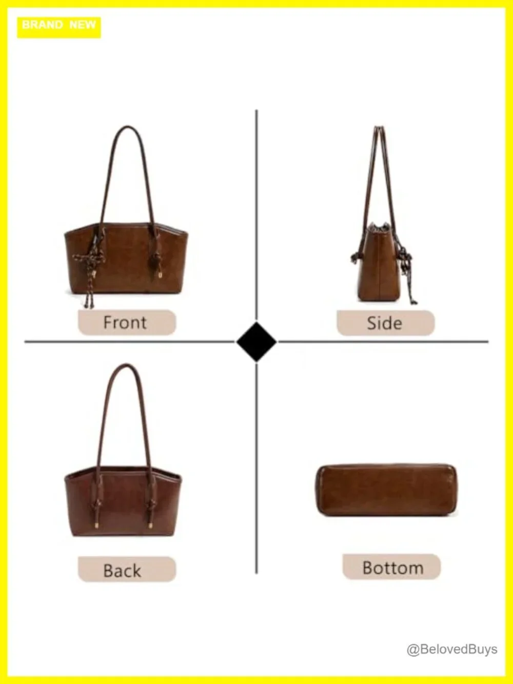 Women's PU Leather Hobo Shoulder Bag